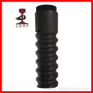 PA66+30% glass fiber plastic railroad dowel